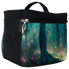 Magical Forest Forest Painting Fantasy Make Up Travel Bag (big) by danenraven