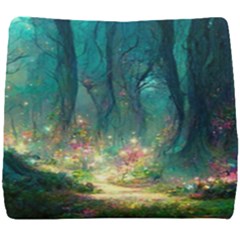 Magical Forest Forest Painting Fantasy Seat Cushion by danenraven