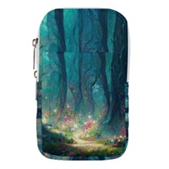 Magical Forest Forest Painting Fantasy Waist Pouch (large) by danenraven