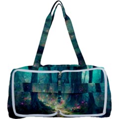 Magical Forest Forest Painting Fantasy Multi Function Bag by danenraven