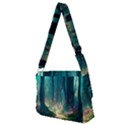 Magical Forest Forest Painting Fantasy Full Print Messenger Bag (M) View2