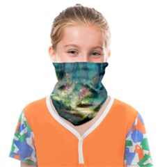 Magical Forest Forest Painting Fantasy Face Covering Bandana (kids)