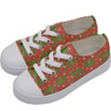 x mas texture pack Kids  Low Top Canvas Sneakers View2