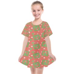 X Mas Texture Pack Kids  Smock Dress by artworkshop