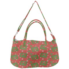 X Mas Texture Pack Removal Strap Handbag