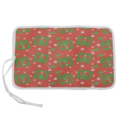 X Mas Texture Pack Pen Storage Case (l) by artworkshop