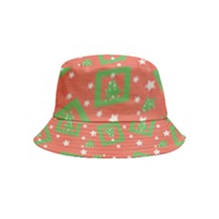 X Mas Texture Pack Inside Out Bucket Hat (kids) by artworkshop