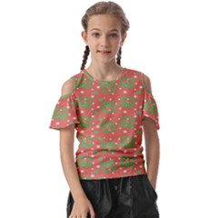 X Mas Texture Pack Kids  Butterfly Cutout Tee by artworkshop