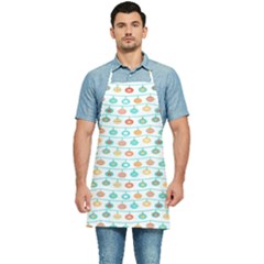 X Mas Texture Pack 2 Kitchen Apron by artworkshop