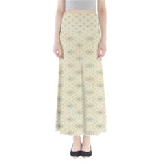 X Mas Texture Pack 3 Full Length Maxi Skirt by artworkshop