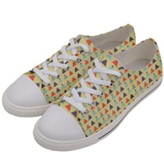  X Mas Texture Pack 5 Women s Low Top Canvas Sneakers by artworkshop