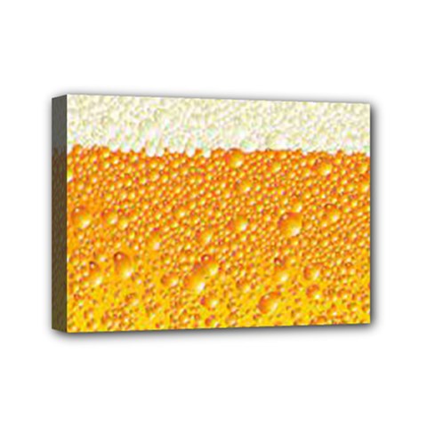 Bubble Beer Mini Canvas 7  X 5  (stretched) by artworkshop