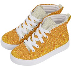 Bubble Beer Kids  Hi-top Skate Sneakers by artworkshop