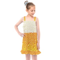 Bubble Beer Kids  Overall Dress by artworkshop