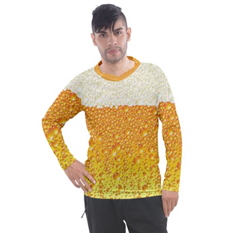 Bubble Beer Men s Pique Long Sleeve Tee by artworkshop