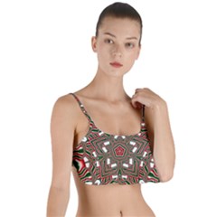 Christmas-kaleidoscope Layered Top Bikini Top 