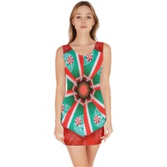 Christmas Kaleidoscope Bodycon Dress by artworkshop