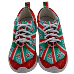 Christmas Kaleidoscope Mens Athletic Shoes