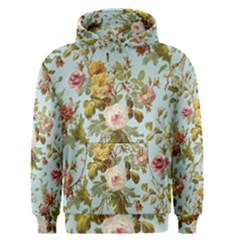 Flowers Vintage Floral Men s Core Hoodie by artworkshop