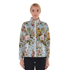 Flowers Vintage Floral Women s Bomber Jacket