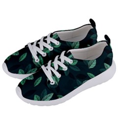 Leaves Pattern Women s Lightweight Sports Shoes by artworkshop