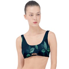 Leaves Pattern The Little Details Bikini Top by artworkshop