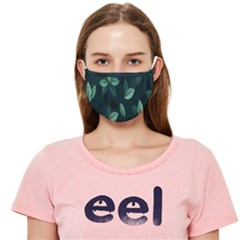 Leaves Pattern Cloth Face Mask (adult) by artworkshop