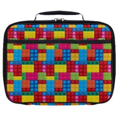 Lego Background Full Print Lunch Bag by artworkshop