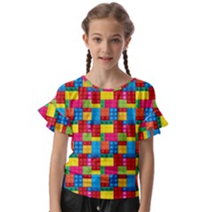 Lego Background Kids  Cut Out Flutter Sleeves