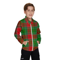 Lumberjack Plaid Kids  Windbreaker by artworkshop