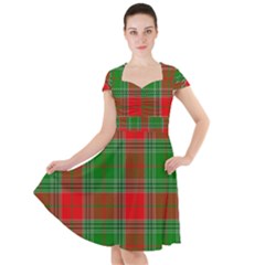 Lumberjack Plaid Cap Sleeve Midi Dress by artworkshop