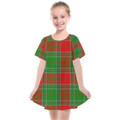 Lumberjack Plai Kids  Smock Dress by artworkshop