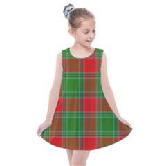 Lumberjack Plai Kids  Summer Dress by artworkshop