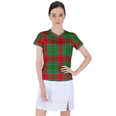 Lumberjack Plai Women s Sports Top by artworkshop