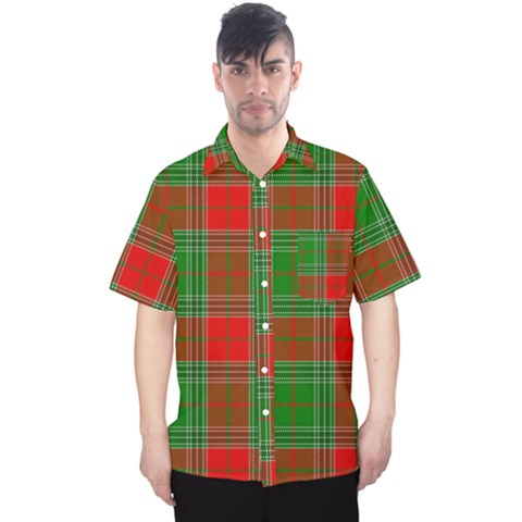 Lumberjack Plaid Men s Hawaii Shirt by artworkshop