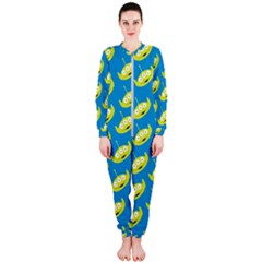 Pattern Aliens Onepiece Jumpsuit (ladies)