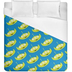 Pattern Aliens Duvet Cover (king Size) by artworkshop