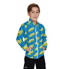 Pattern Aliens Kids  Windbreaker