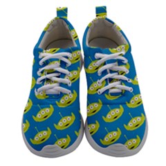 Pattern Aliens Women Athletic Shoes