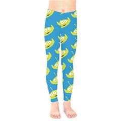 Pattern Aliens Kids  Classic Winter Leggings