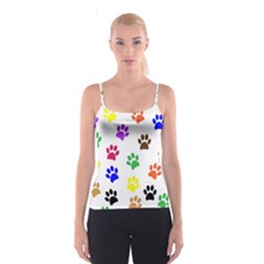 Pawprints Spaghetti Strap Top