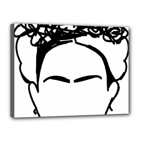 Frida Kahlo  Canvas 16  X 12  (stretched) by Sobalvarro