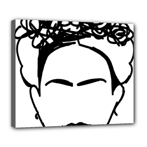 Frida Kahlo  Deluxe Canvas 24  X 20  (stretched) by Sobalvarro