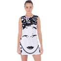 Frida Kahlo  Lace Up Front Bodycon Dress View1