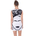 Frida Kahlo  Lace Up Front Bodycon Dress View2