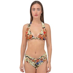 Carnival Of The Harlequin Art Double Strap Halter Bikini Set by danenraven