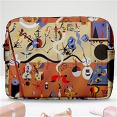 Carnival Of The Harlequin Art Make Up Pouch (large) by danenraven