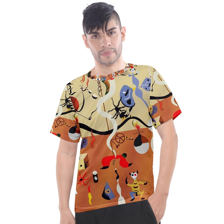 Carnival Of The Harlequin Art Men s Sport Top