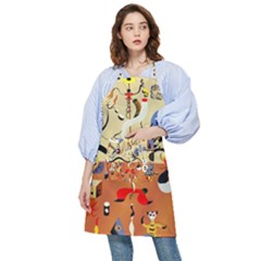 Carnival Of The Harlequin Art Pocket Apron by danenraven