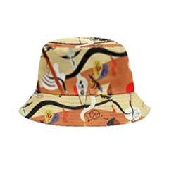 Carnival Of The Harlequin Art Bucket Hat by danenraven